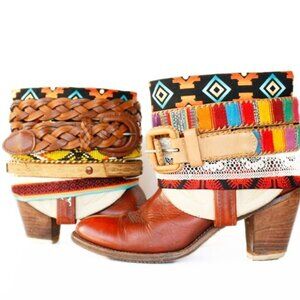 Wild & Free Custom Handmade Upcycled Wild Ones Boots Size 8